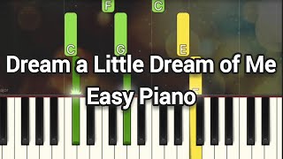 Dream a Little Dream of me (Easy Version) - Ernie Birchill