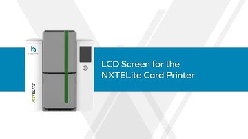 LCD Screen for the NXTElite Card Printer