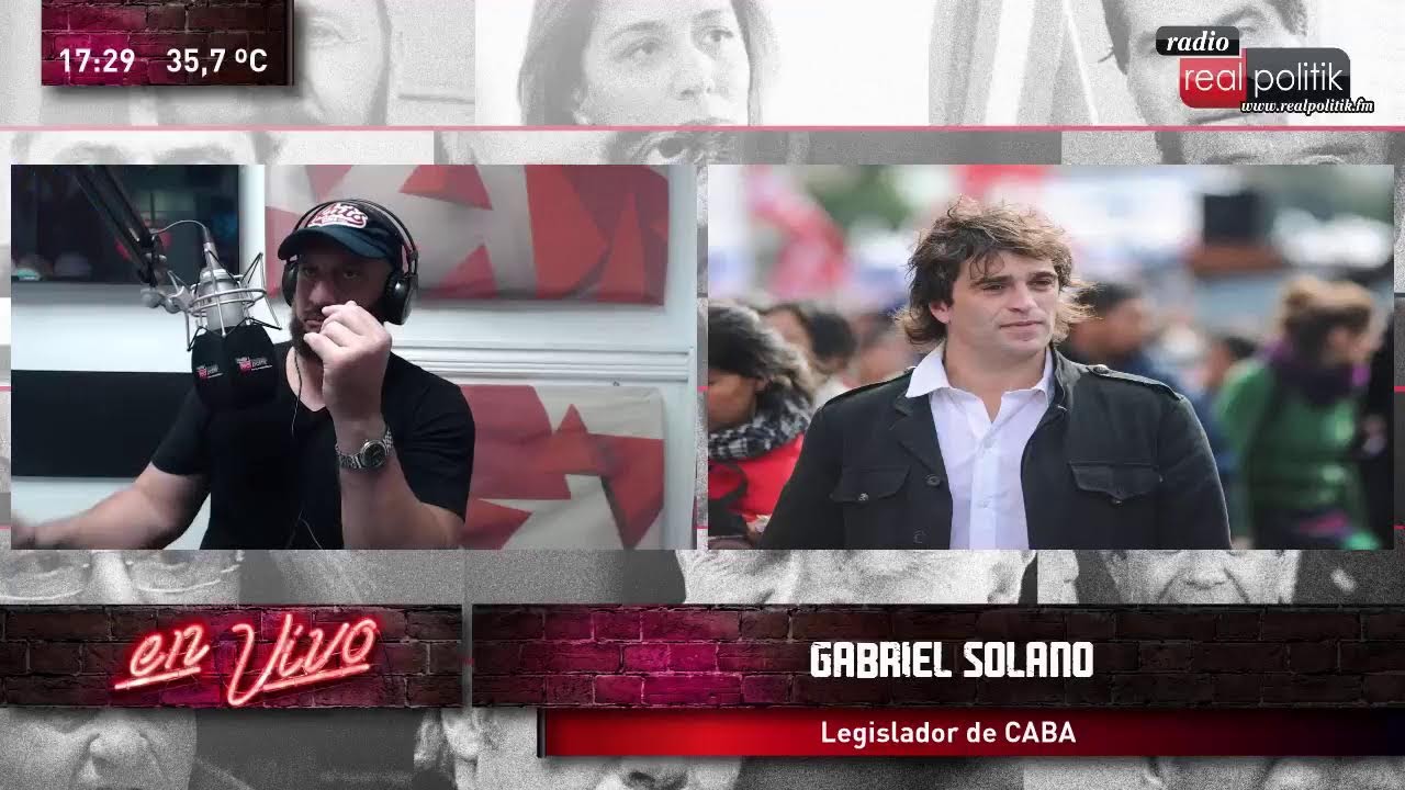Gabriel Solano: “Los subsidios de la energía los paga el pueblo trabajador  con más inflación” - REALPOLITIK - La realidad de la política argentina