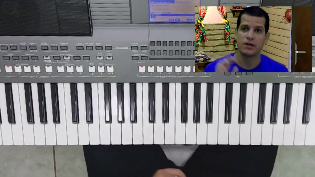 Introdução de Asa Branca no Teclado(Forró)-Aula para iniciantes-Ricardo Brito