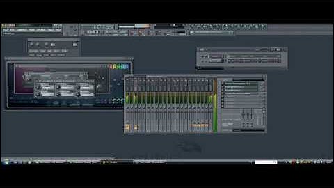 FL Studio - Me making a hardstyle screech with 3 x Osc