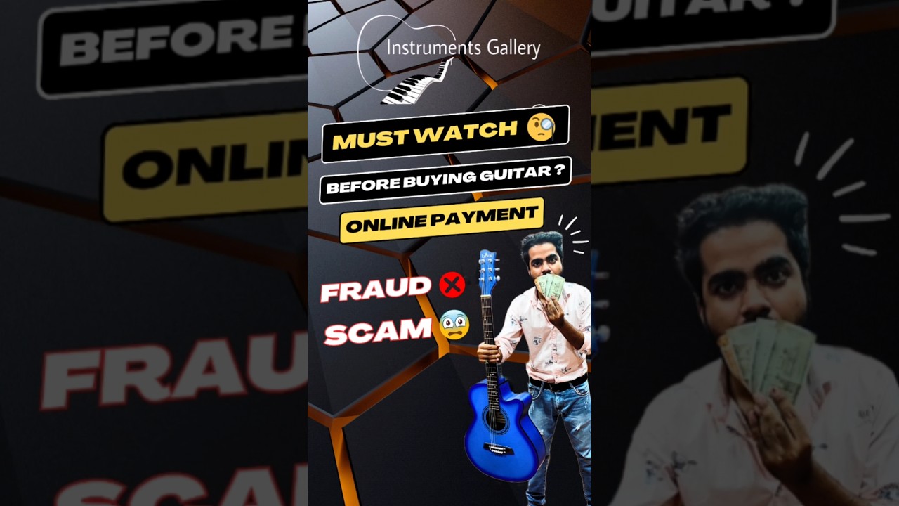 Guitar buying 🎸| online fraud or scam 💵❌😮?