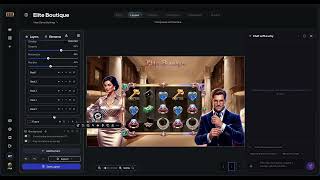 Create multiple Scenes and Layouts in Renderwolf Slots Studio