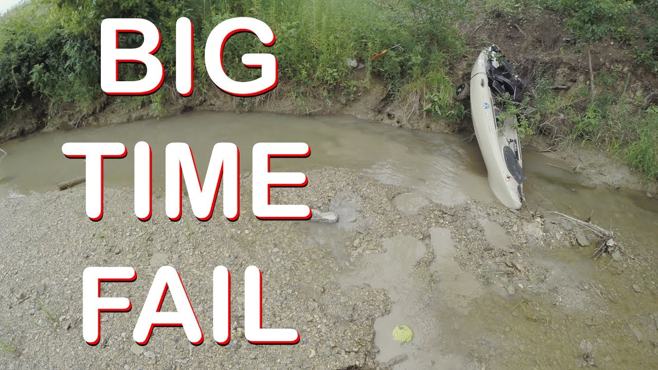 Kayak Fail - My worst day out yet. - YouTube