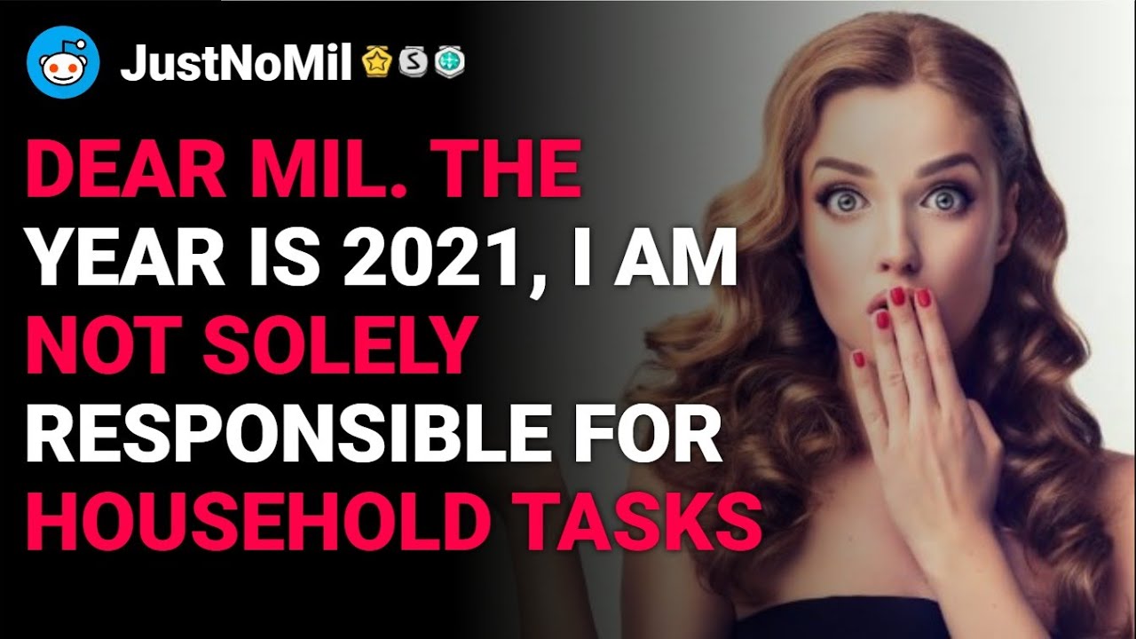 Dear MIL, I'm not responsible for household tasks! Tales From Reddit