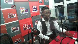 WATCH LIVE: Okey Sokay in the studios of Joy 99.7Fm