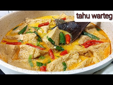 Resep Tahu Coklat Santan