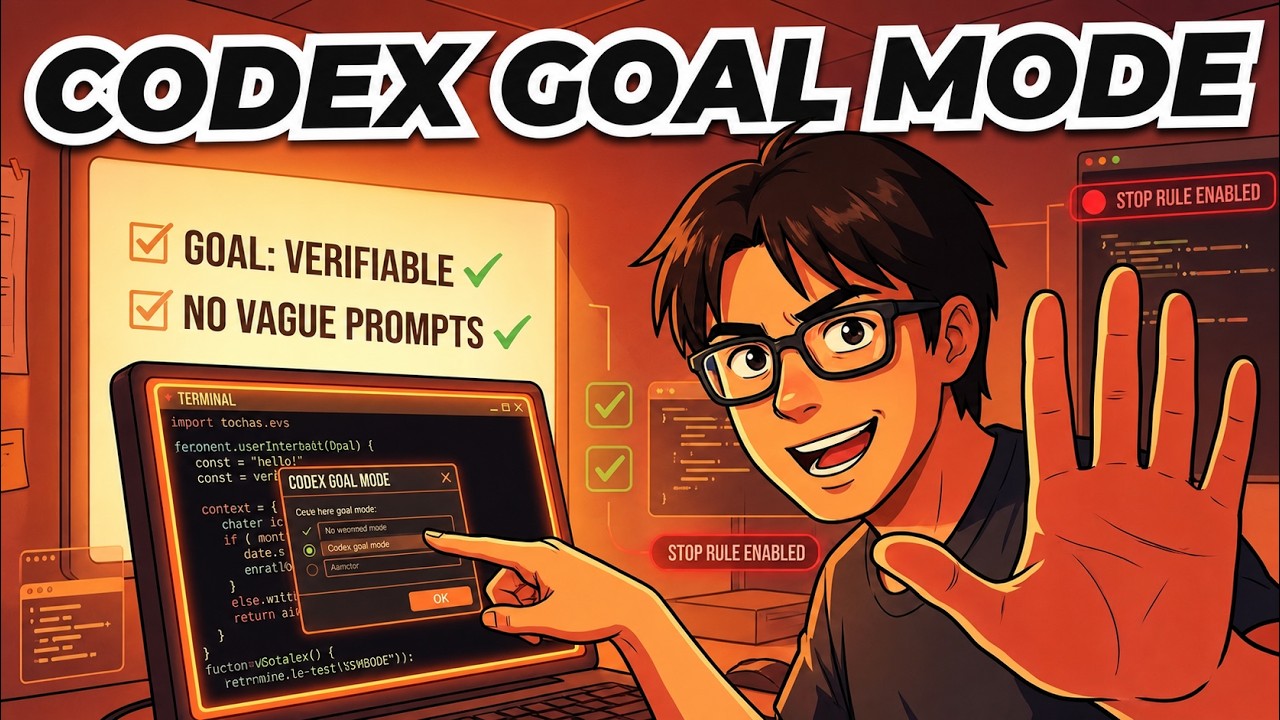Tips sử dụng Goal Mode của Codex hiệu quả hơn. - YouTube
