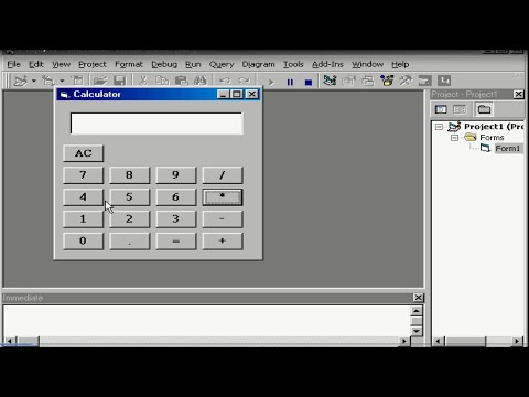 1. Creating a Calculator Using Visual Basic।। ভিজুয়েল ব্যাসিক দিয়ে ক্যালকুলেটর তৈরি।।