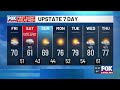 Rain moving in Friday night, staying through Saturday