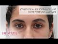 Curso design de sobrancelha #54 Como igualar sobrancelhas diferentes só na pinça