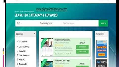 PHP Crowdfunding Script, Fundraising Script, Crowdfunding Software