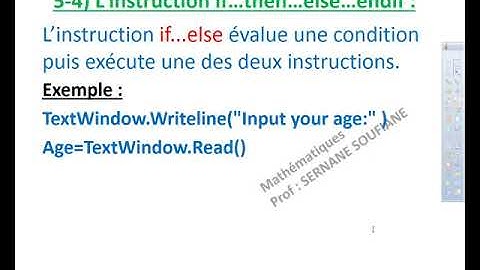 1 année collège cours Algorithme  Passeport  informatique : L