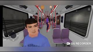 SUBWAY SIMULATOR 3D:Режим пассажира в Кольцевой Линии Порт Тауна