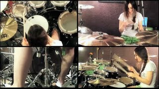 SKUNK ANANSIE - WE DON&#39;T NEED WHO YOU THINK YOU ARE - DRUM COVER BY MEYTAL COHEN