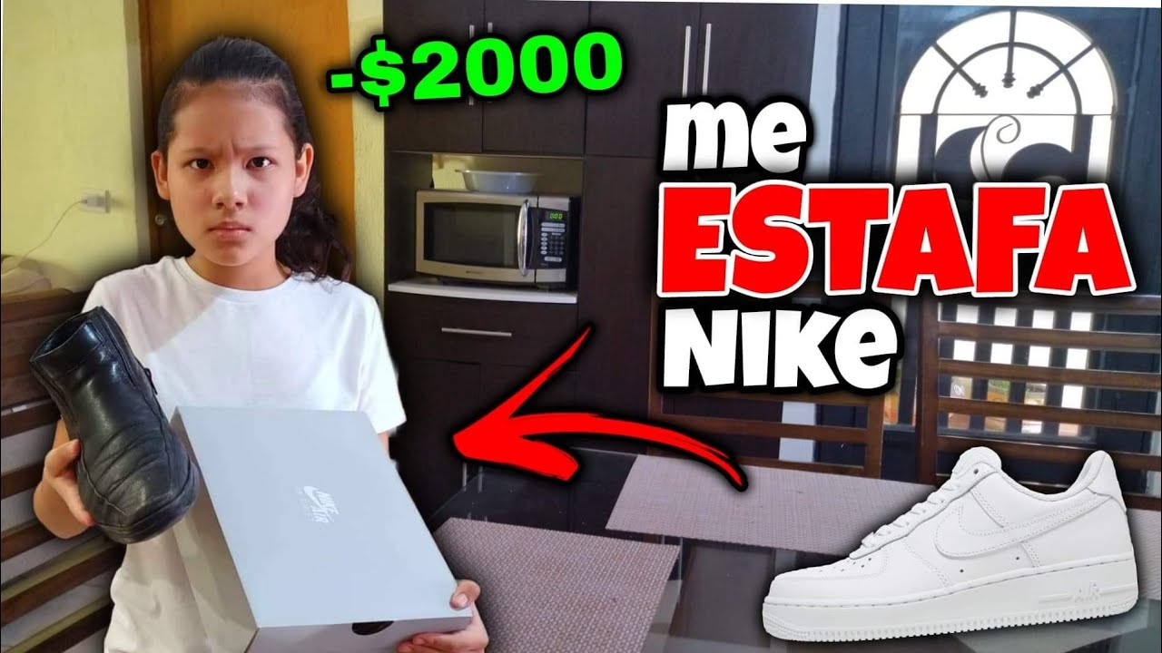 N1KE *ESTAFA* A MI HIJA😱 LE MANDA TENIS DE *VAGABUNDO* BROMA SUPER PESADA LA HAGO LLORAR😭