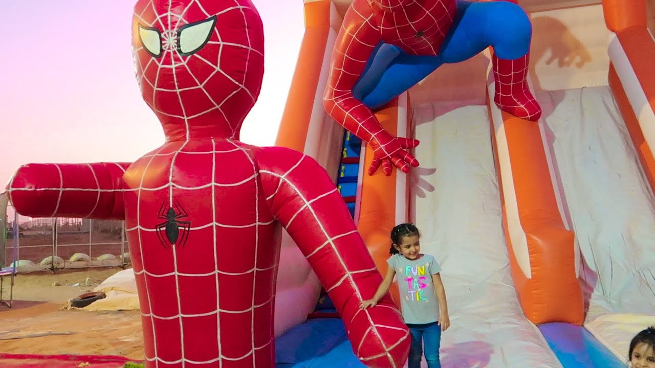 رحنا لزحليقة سبايدرمااان!!