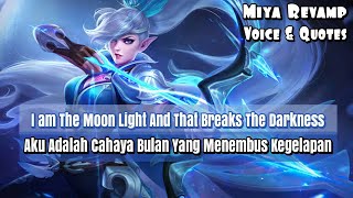 Mobile Legends: Bang Bang - #MLWallpaper-Miya She is our legendary hero.  Many both adore and fear her for the strength and power she wields. Miya  has the looks of an angel, but