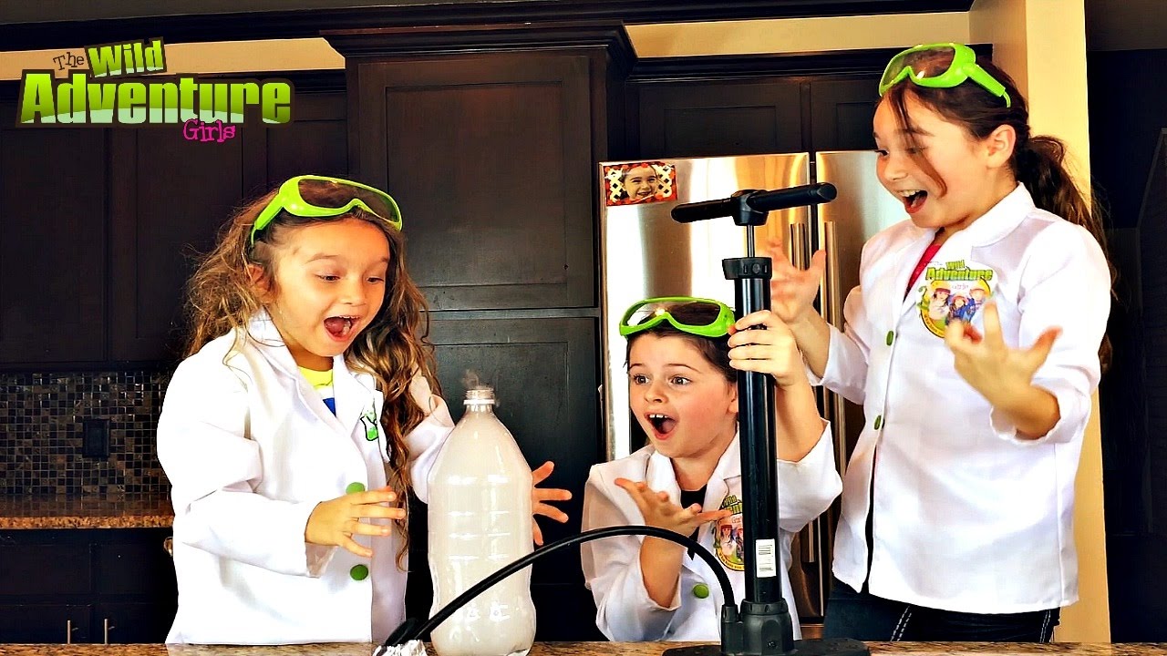 Cloud in a bottle! Make a Insta-Cloud! | Science Experiments for Kids ...