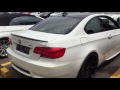 M3 e92 with powercraft exhaust compilation