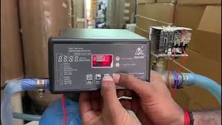 Automatic Multiport Valve, Model:F204Q2 RUNXIN/DICOM, Parameter setting