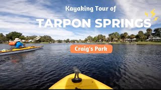 Kayaking in Craigs Park, Tarpons Springs, Florida