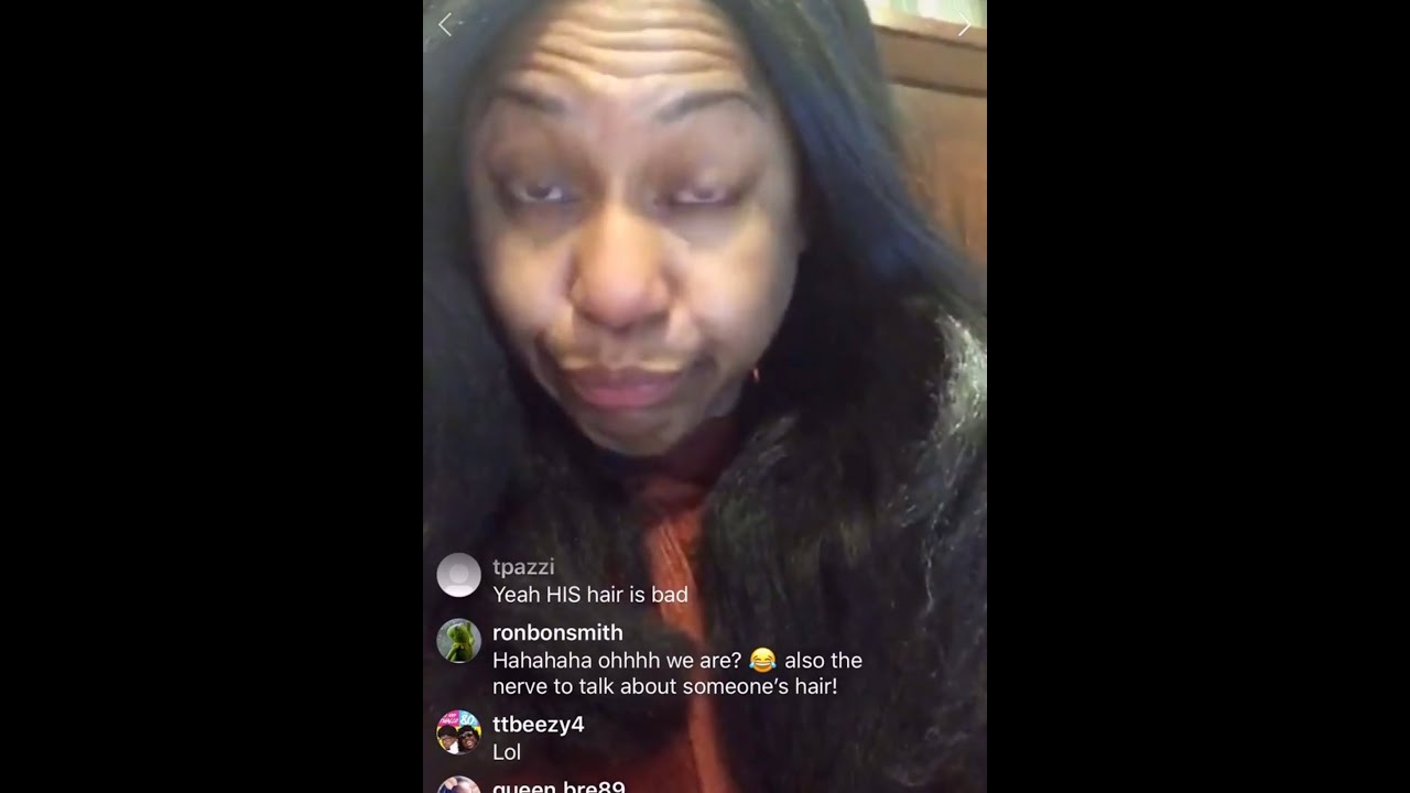 A Typical Instagram Live Just Before The Account Disappeared Again YouTube
