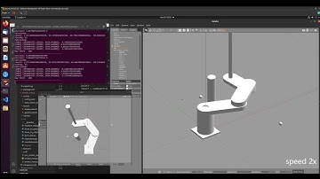 Redundant manipulator | pick & place | ROS | Gazebo