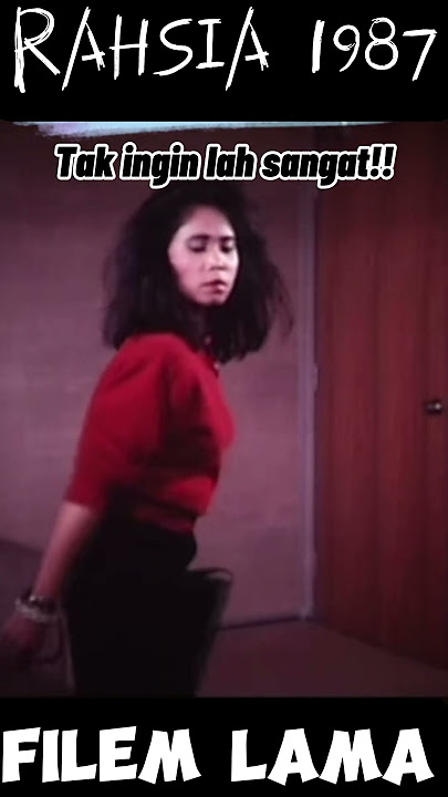 Filem lama - RAHSIA 1987 | Dato Yusof Haslam | Malaysian Actor #comedy