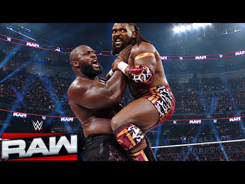 WWE September 27, 2026 Oba Femi Vs Omos Brutal Match WWE Raw Highlights