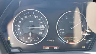 BMW X1 xDrive20d Acceleration 0-230 km/h