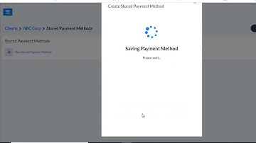 Create and Process a Stored Payment Method (V2.3)