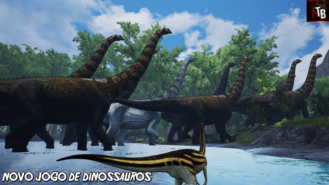 Novo Jogo De SOBREVIVENCIA De Dinossauros! - Saurian 