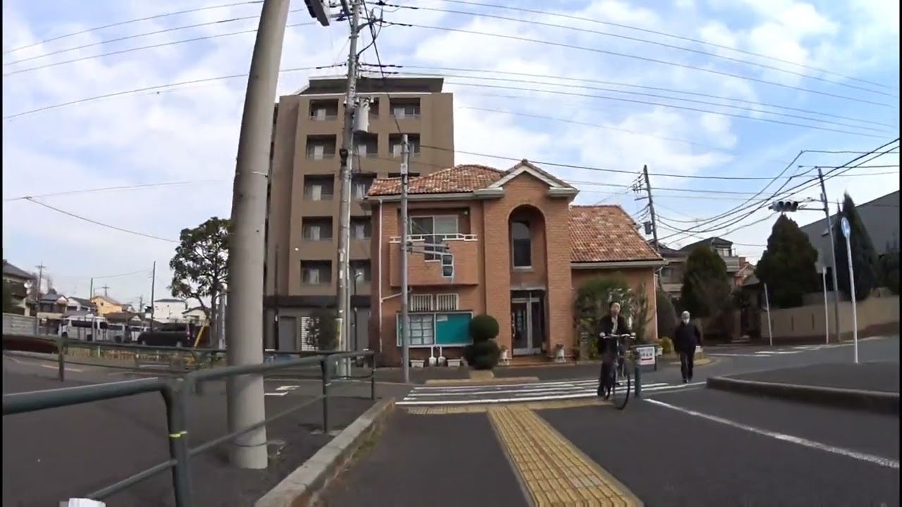 【自転車車載】足立区島根〜ウエルシア足立島根店(2024/02/20)