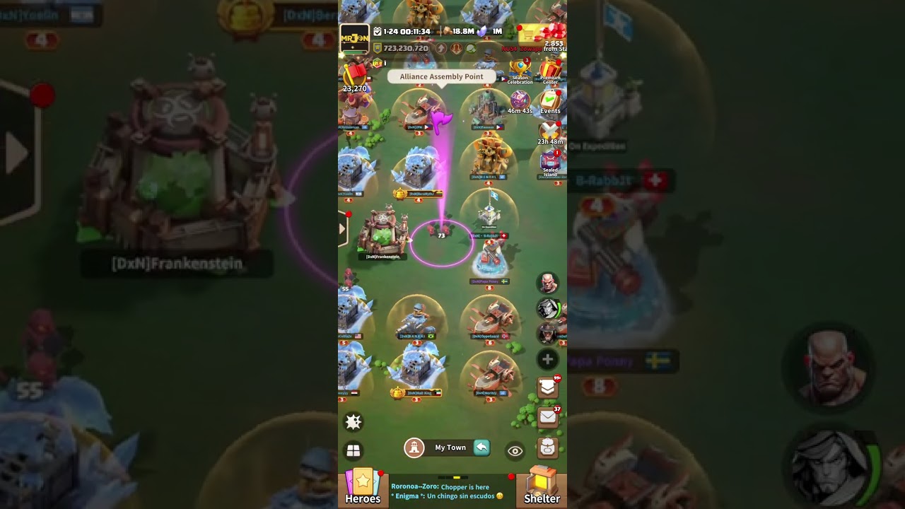 Enemy Buster state 160 vs 158 and 159 in Dark War Survival