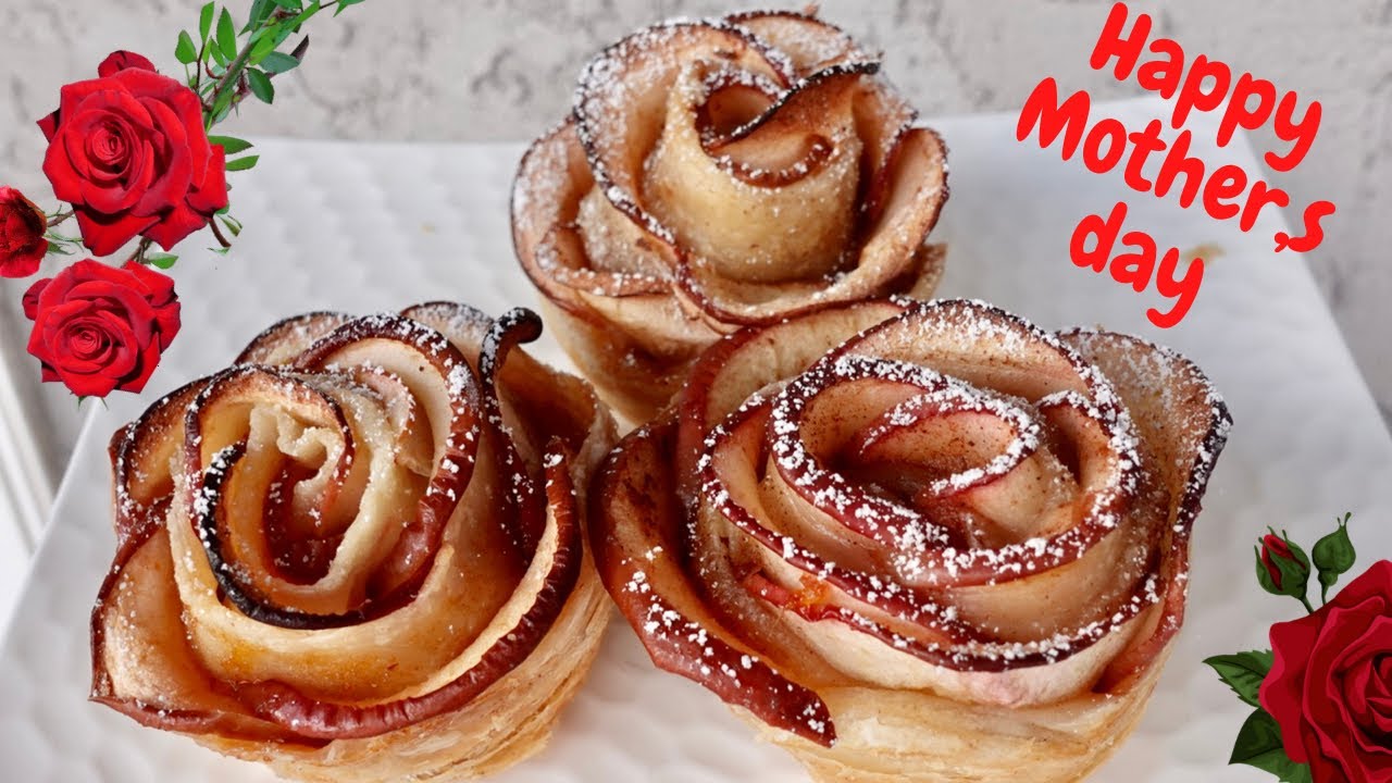 RUŽICE OD JABUKA  I LISNATOG TIJESTA