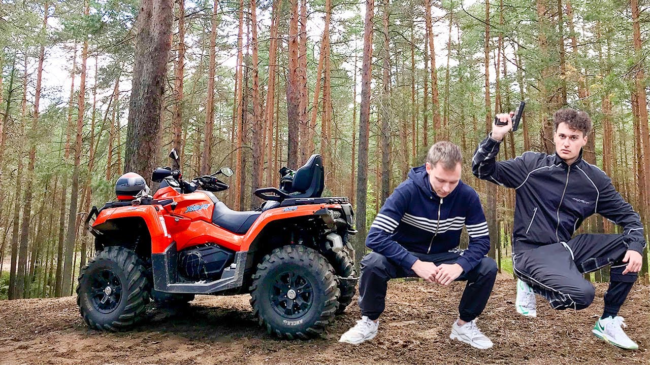CF-Moto X8 FOREST RUN  / Дали бусту по Пермскому лесу / CF Moto vs BRP