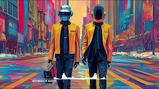 Daft Punk-inspired Vestibules of Quartz - Quantum Stellar Glide🚀🪐🎧  | Chillwave,Synthwave,Electr
