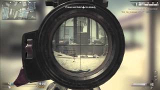 Call of Duty Ghosts Lynx Sniper Gameplay Wii U