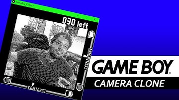 GameBoy Camera Clone in Processing (Dither Effect)
