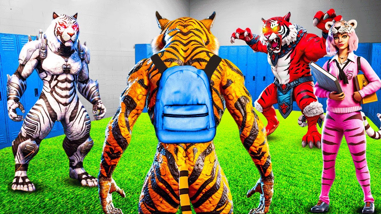 Joining TIGER SCHOOL In GTA 5!