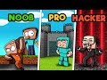 Minecraft - PRISON ESCAPE CHALLENGE! (NOOB vs. PRO vs. HACKER)