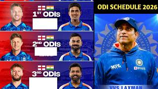 India Vs England ODI Series 2026, India Vs England ODI Schedule 2026, India and England ODI Update screenshot 3