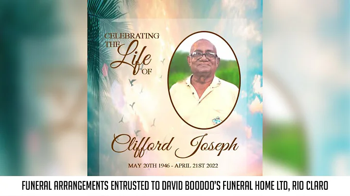Clifford Joseph | A celebration of his life