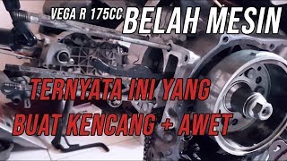VEGA R 175cc BELAH / BONGKAR MESIN di KevinSpeed | MOTOVLOG