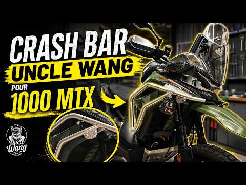 J’installe les Crash Bars Uncle Wang sur ma CF MOTO 1000 MT-X