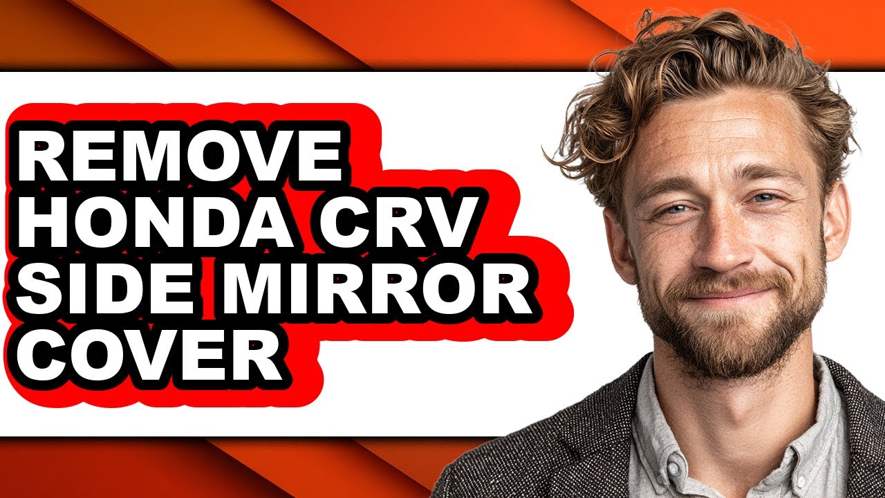How to Remove Honda CR-V Side Mirror Cover (UPDATED)