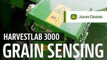 Measuring Product Quality during threshing - JOHN DEERE GRAIN SENSING