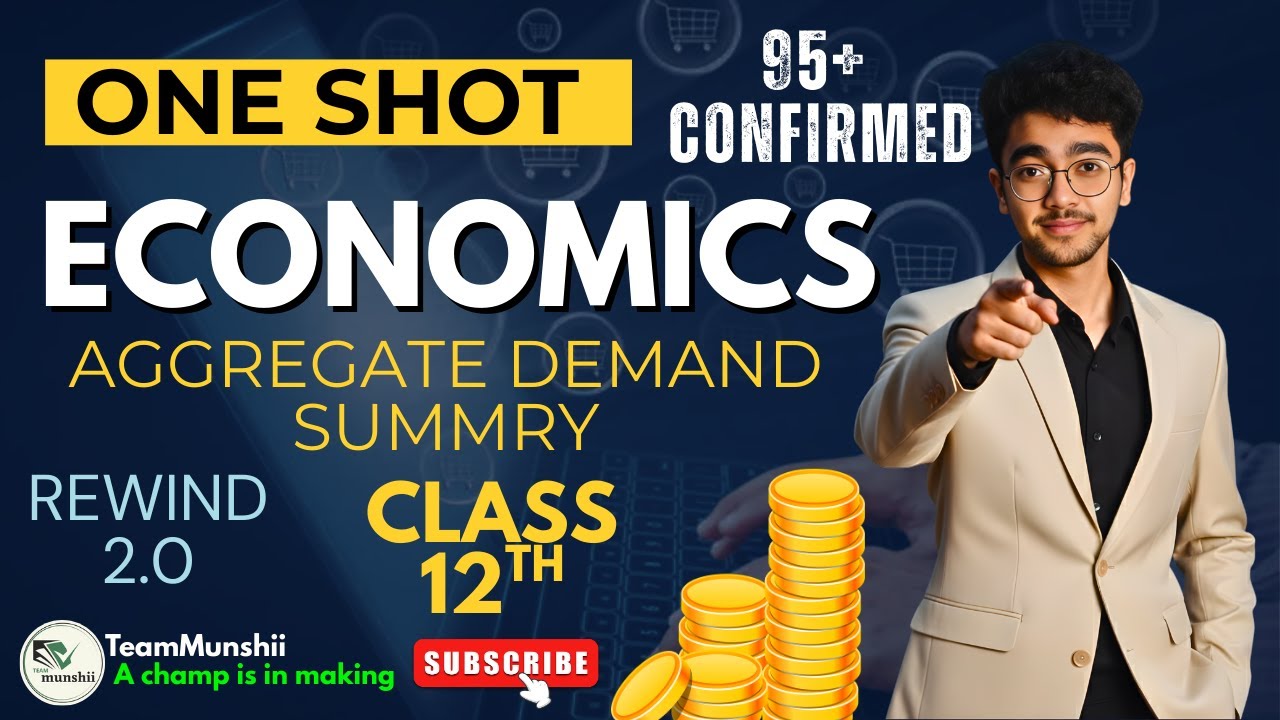 One Shot - Aggregate Demand and related concepts│Rewind 2.0│Class 12│Macroeconomics│2025-26