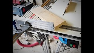 Table Saw Build Part 2 - A Quick Release Sliding Carriage!